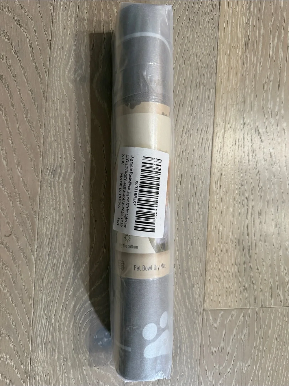 Pet Training Mat Roll - Gray - (No Brand)